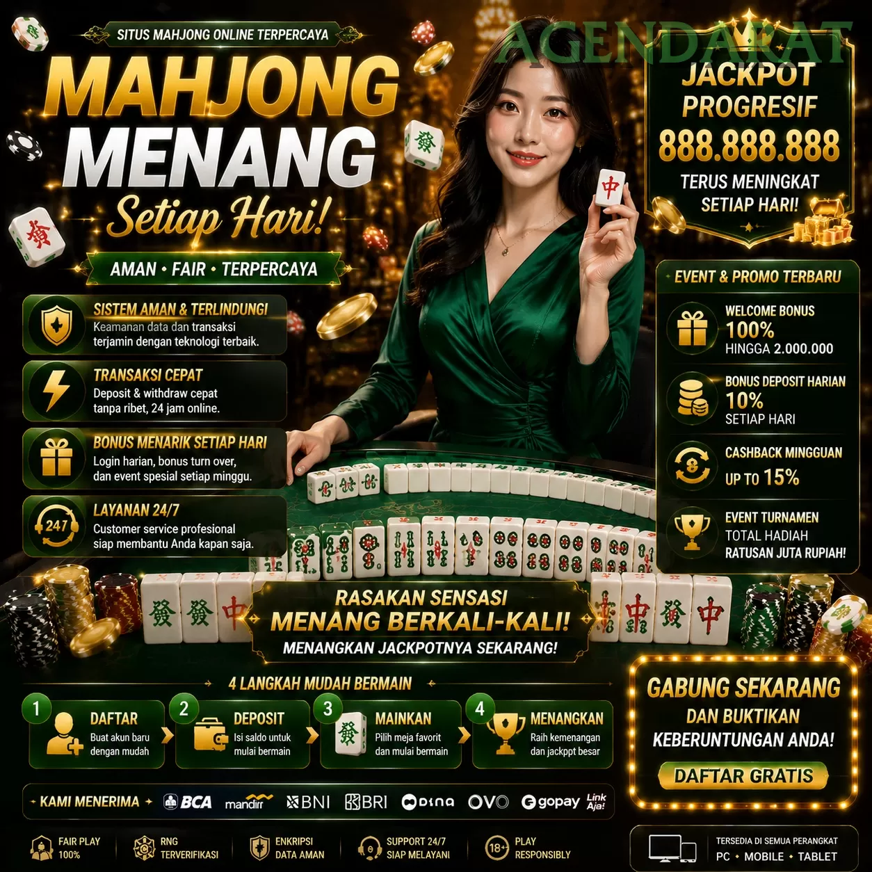 Ikon aplikasi agendarat resmi